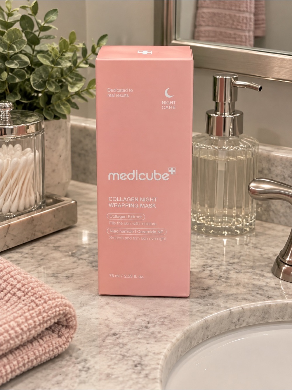 Medicube Collagen Night Wrapping Mask — Pink